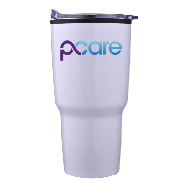 30 oz. Curved Body Tumbler W/ Lid Thumbnail