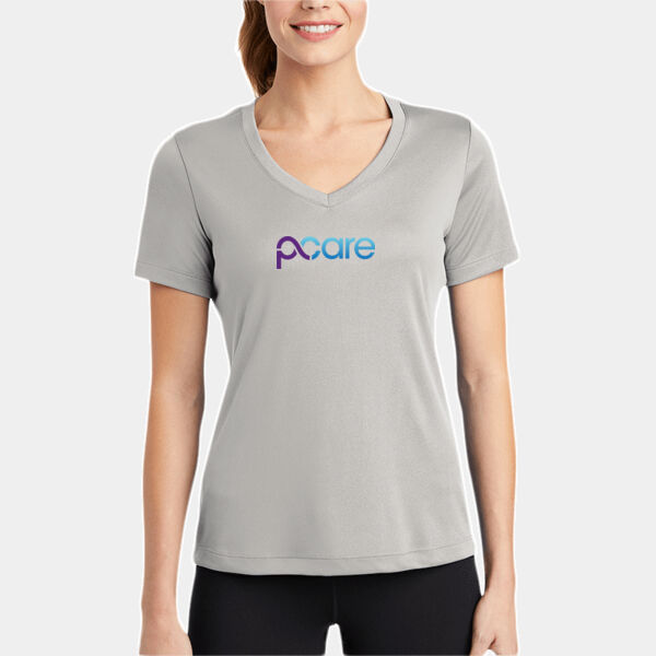 Ladies PosiCharge ® Competitor V Neck Tee Thumbnail