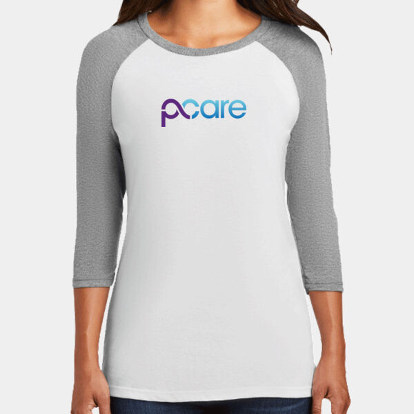Women's Perfect Tri ® 3/4 Sleeve Raglan Thumbnail