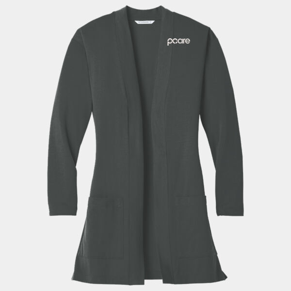 Ladies Concept Long Pocket Cardigan Thumbnail