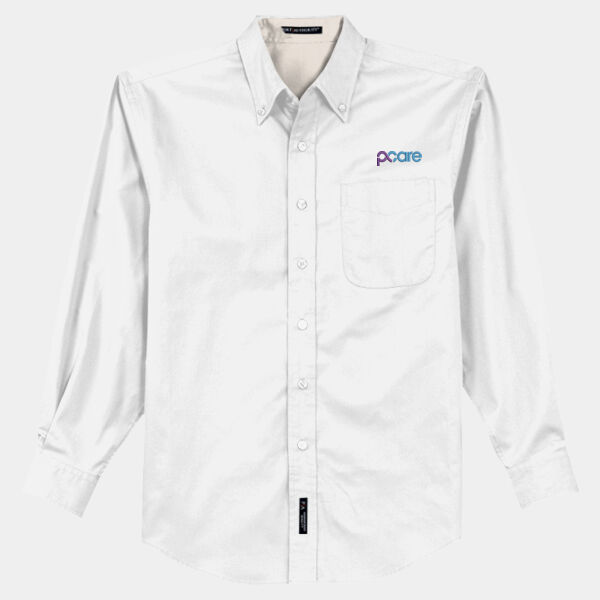 Adult Long Sleeve Easy Care Shirt, P CARE_Full Color Thumbnail